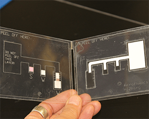 Low-cost microfluidic device