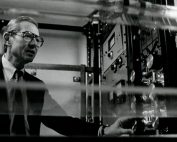 Black and white photo of Allan Hoffman, circa 1970s