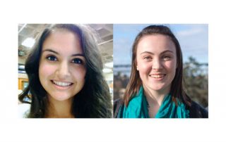 UW Bioengineering undergraduates Jamie Nunez and Lael Wentland