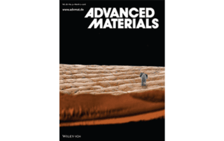 March 2016 cover of Advanced Materials