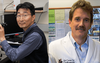 UW Bioengineering faculty Deok-Ho Kim and Charles Murry