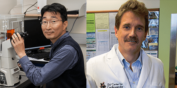 UW Bioengineering faculty Deok-Ho Kim and Charles Murry