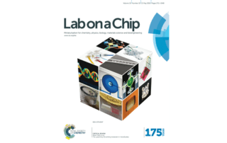 Lab on a chip cover