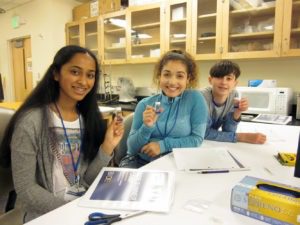 Students participating in 2016 BioE summer camp