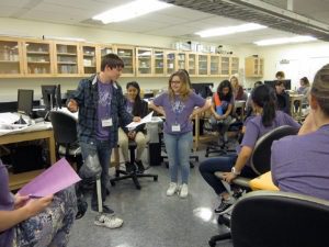 Students participating in 2016 BioE summer camp