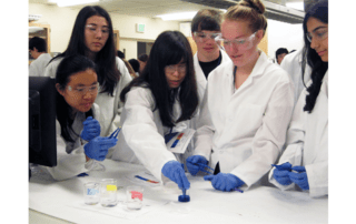 Students participating in 2016 BioE summer camp