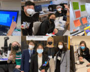 Collage of BioE students with capstone projects