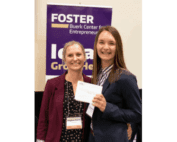 UW Bioengineering graduate student Alyssa Schul at Science and Technology Showcase