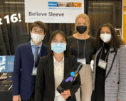 Four BioE students in Believe Sleeve team and "Sweet 16"