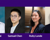 DEBUT award students and Dr. Lai