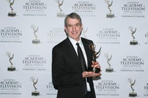 Eric Chudler with His NW Emmy