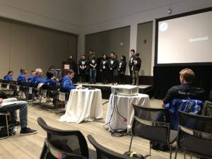 2017 UW iGEM team presenting