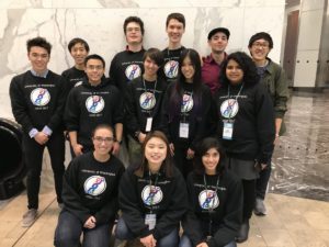 Group shot of 2017 UW iGEM team