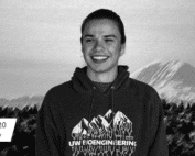 Josh Coly headshot in black and white