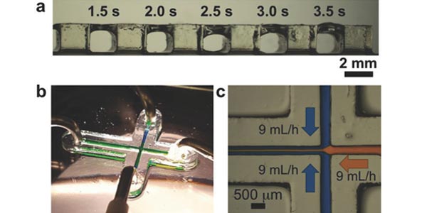 Microfluidic devices with 3DP?PDMS SL?printing