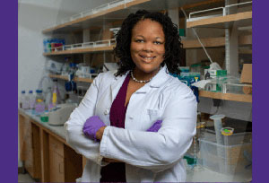 Princess Imoukhuede in her lab