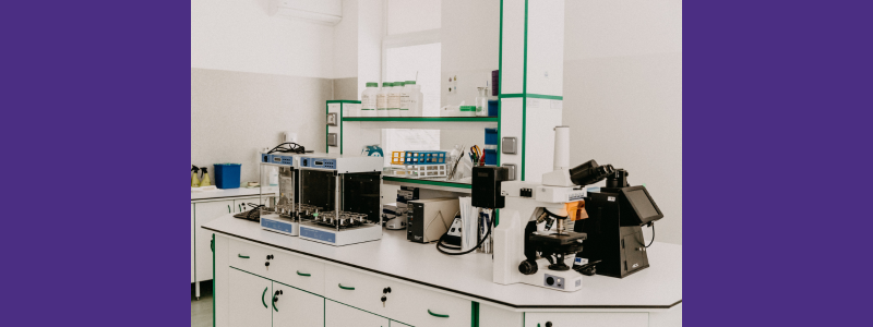 A clean organized lab