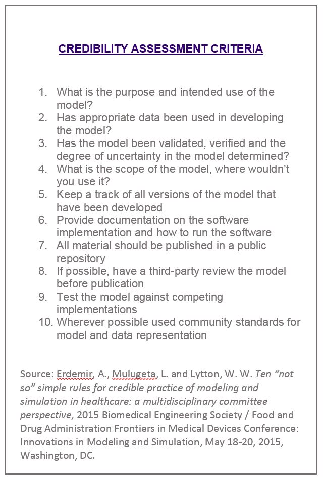 credibility assessment criteria