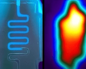 Stevens lab hydrogel channels thermodynamic heating