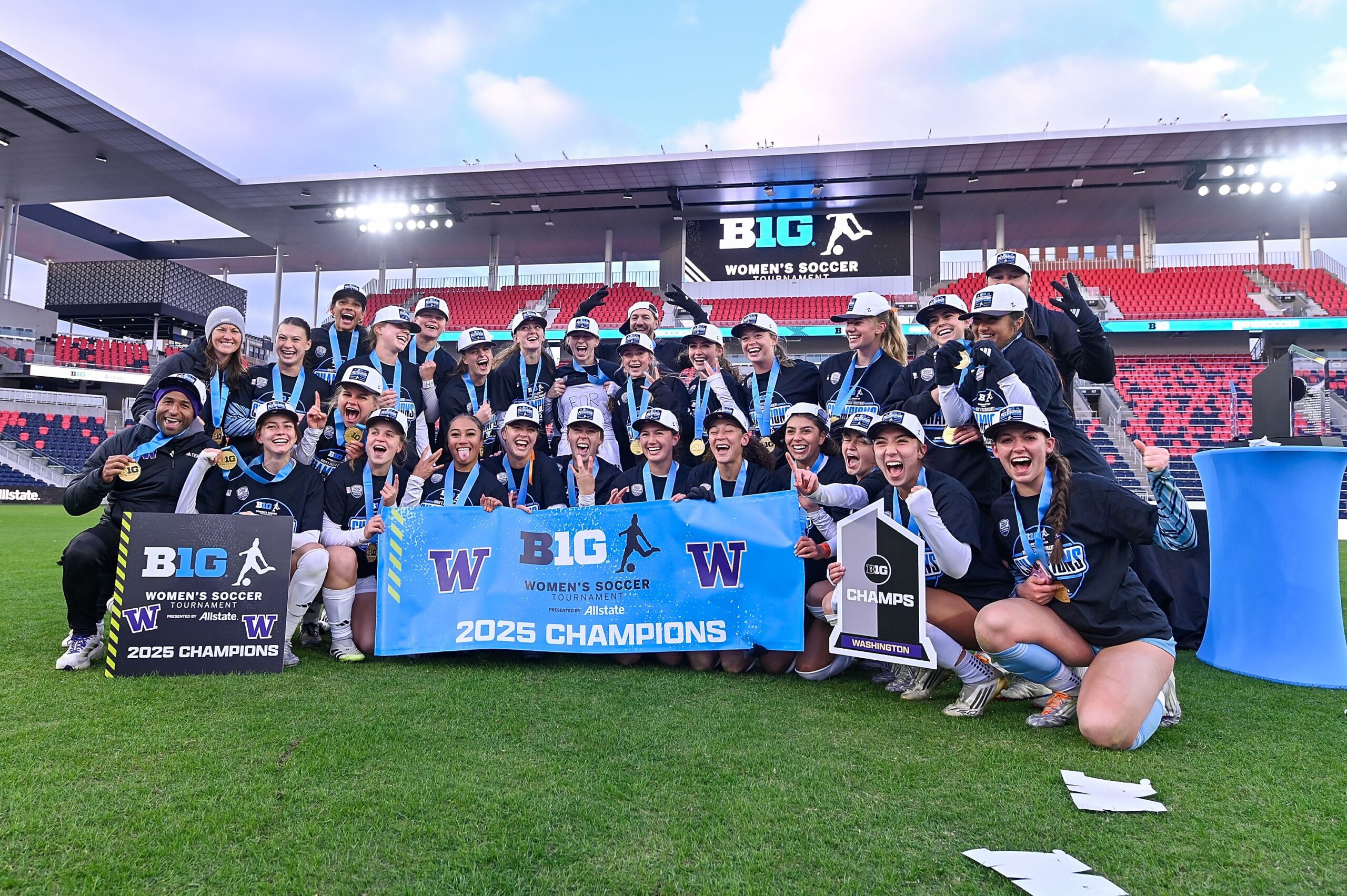 UW Womens championship Soccer Team
