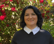 Azadeh Yazdan-Shahmorad outside