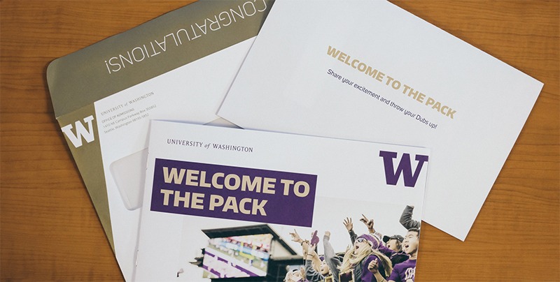 UW admissions packet