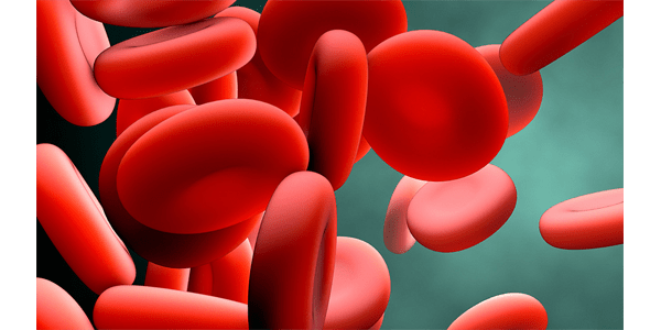 graphic of red bloods cells