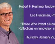 Lee Huntsman Lecture banner